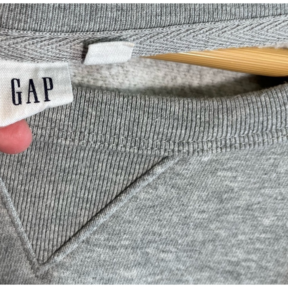 Women's Gap Sweatshirt Size M Gray - Picture 7 of 8